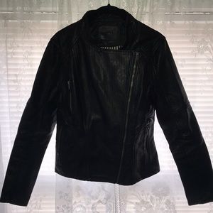 Blank NYC Faux Leather Jacket (Zipper)